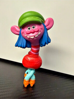 McDonald's Trolls World Tour Cooper Roller Skating Toy #4